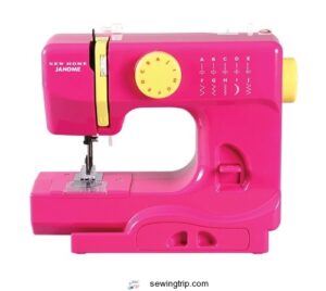 6 Best Sewing Machines for Kids: Safe, Fun & Built to Last 4 Janome Fastlane Fuschia Basic, Easy-to-Use, B00EA08MWE