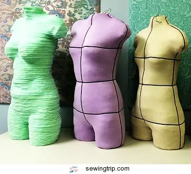 how to make your own dress form: You can also choose foam for your dress form