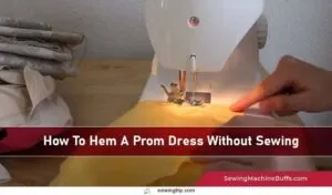 How-To-Hem-A-Prom-Dress-Without-Sewing-1