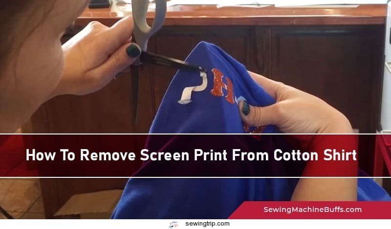 how to remove print from cotton t shirt