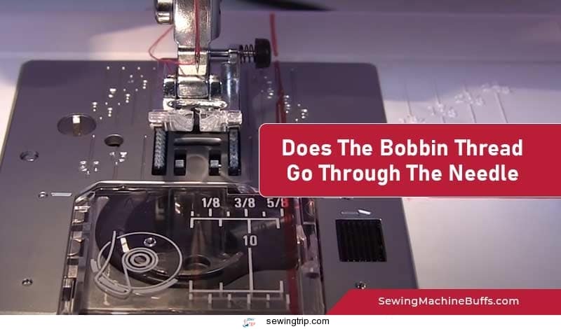how to pull bobbin thread through needle