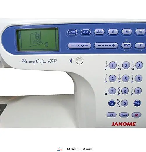 janome memory craft 6500p review