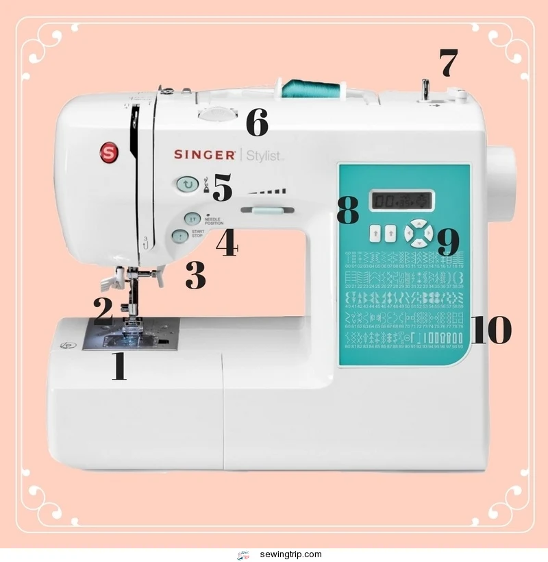 singer 7258 stylist sewing machine