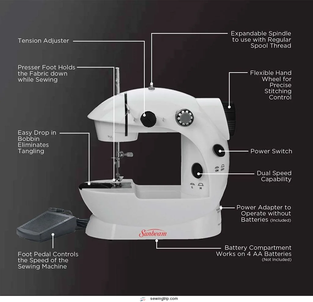 sunbeam mini sewing machine review