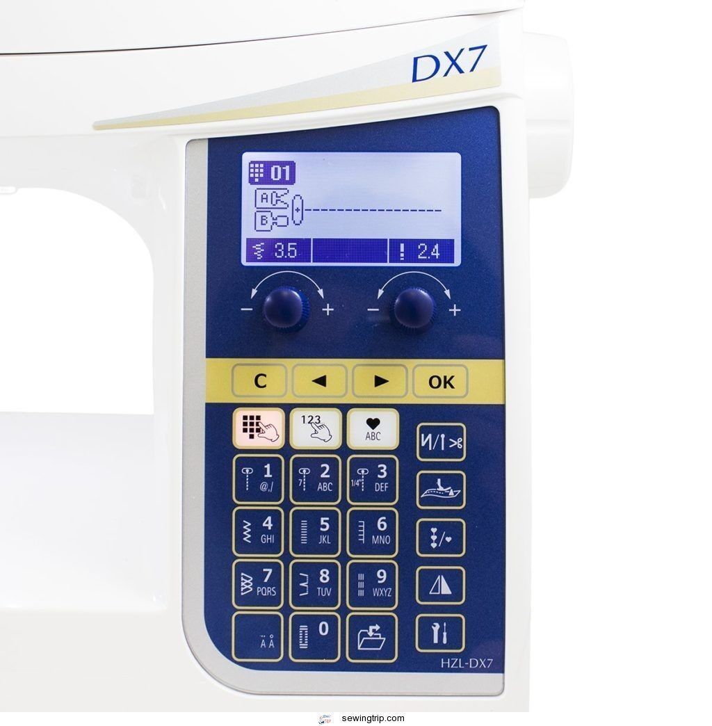 Juki HZL-DX7 review