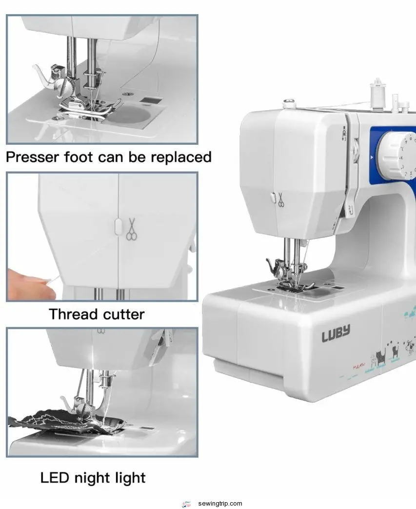 Luby JG-1602 sewing machine