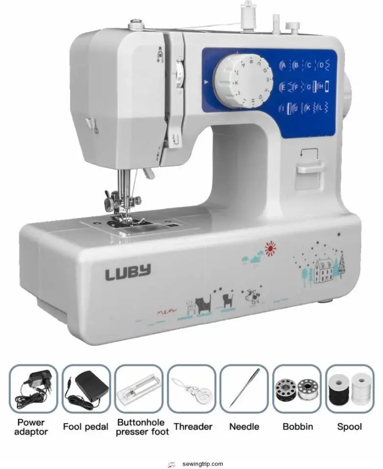 Luby JG1602 Portable Sewing Machine Review