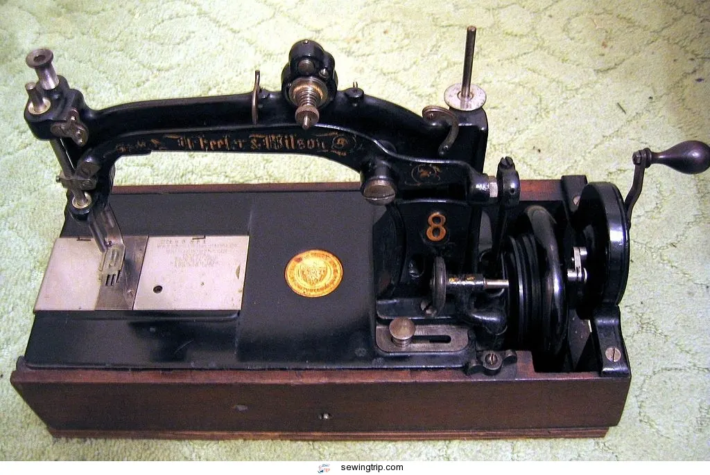 antique sewing machine