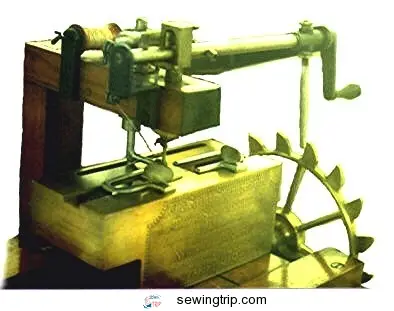 history of the sewing machine