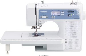 Small Portable Sewing Machines for Adults: Top 10 Picks 2 Brother Sewing and Quilting Machine,