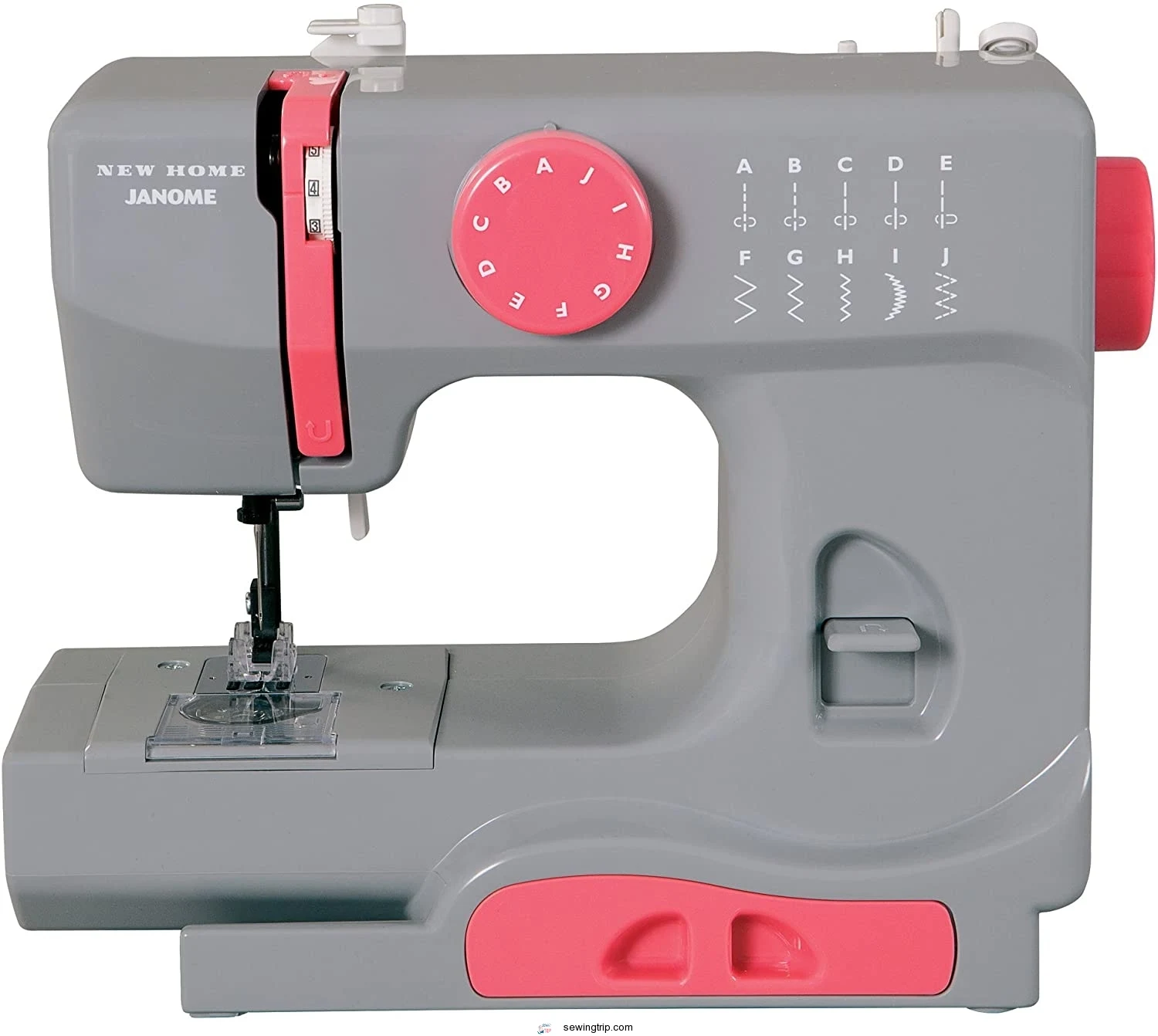 Janome Graceful Gray Basic, Easy-to-Use,