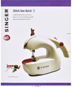 9 Best Handheld Sewing Machines Reviewed (2025 Buyer's Guide) 3 SINGER 01664 Stitch Sew Quick B01MQRP6Q8
