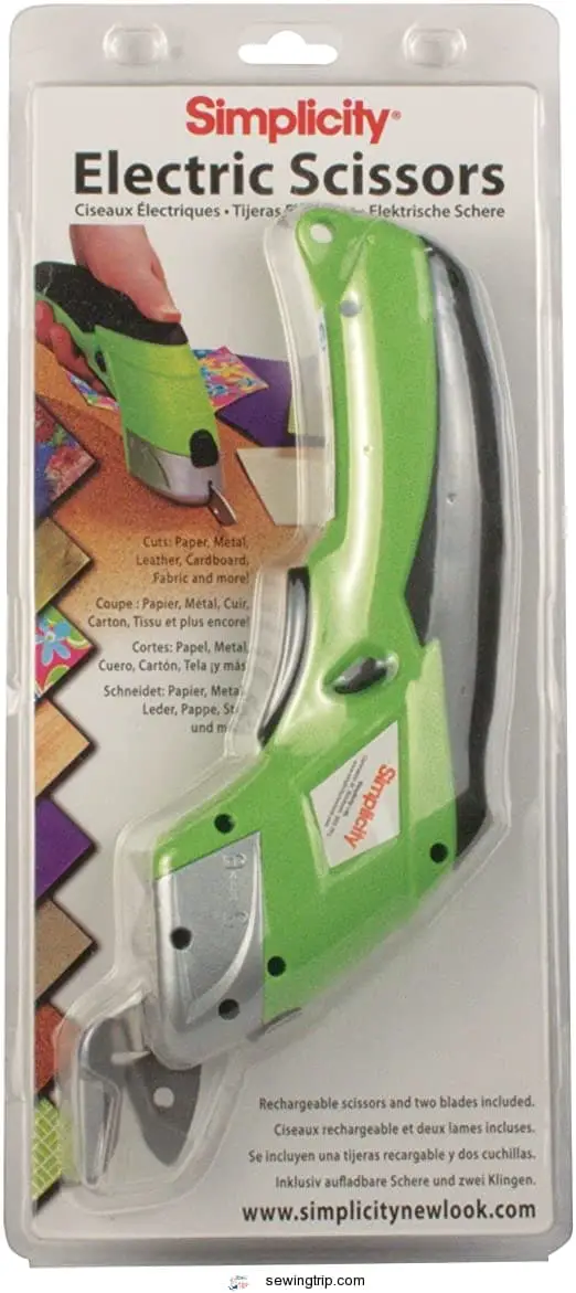 Simplicity Battery Operated Electric Scissors,