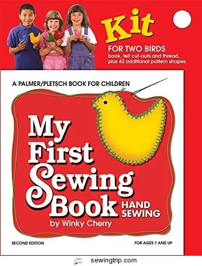 My First Sewing Book KIT: Hand Sewing (My First Sewing Book Kit series)