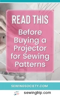 read this before buying a projector for sewing patterns