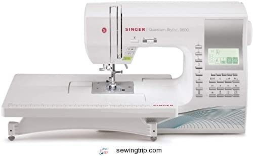SINGER | 9960 Sewing  Quilting Machine With Accessory Kit, Extension Table - 600 Stitches ...