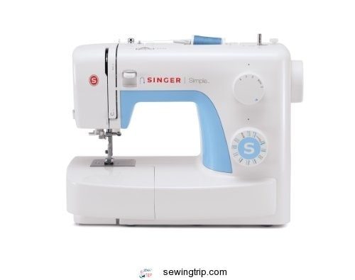 Singer 3221 Simple Sewing Machine with Automatic Needle Threader, 21 Stitches