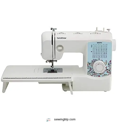 Brother Sewing and Quilting Machine, XR3774, 37 Built-in Stitches, Wide Table, 8 Included Sewing...