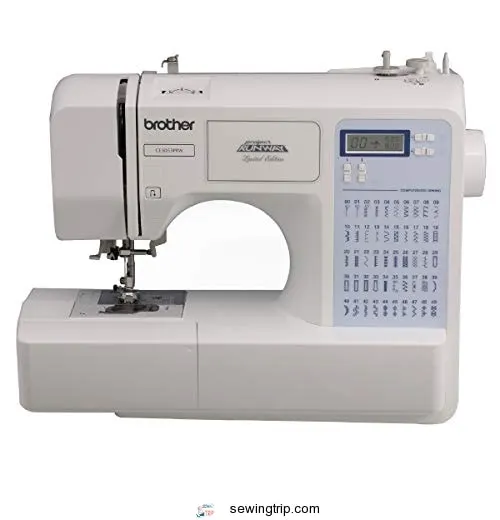 Brother CS5055PRW Sewing Machine, Project Runway, 50 Built-in Stitches, LCD Display, 7 Included Feet