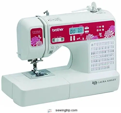 Brother Sewing Laura Ashley CX155LA Limited Edition Sewing  Quilting Machine with Built-in Sewing...