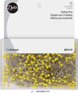 Sewing Jobs From Home: Step-by-Step Tutorial to Start Earning 1 Dritz 3009 Quilting Pins, 1-3/4-Inch, B001UAM3UY