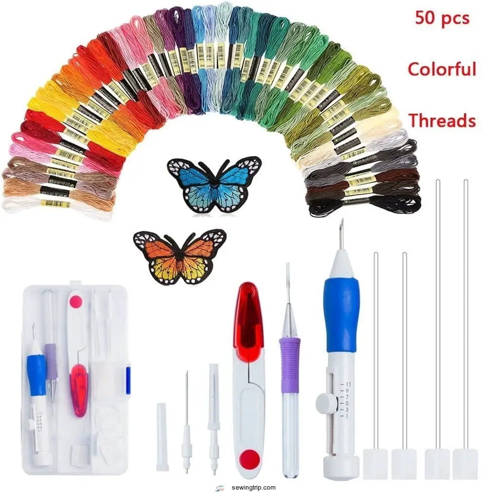 Magic Embroidery Pen Punch Needles,