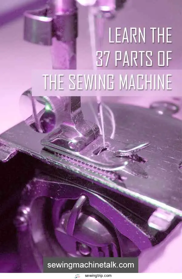 37 parts sewing machine