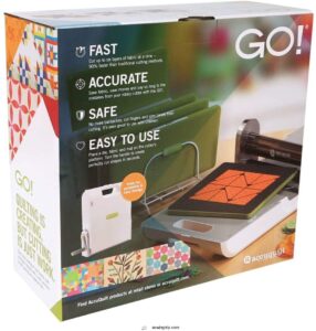 Best Die Cutter Machine: Top 7 Picks for Every Crafter (2024 Reviews) 3 AccuQuilt GO! Fabric Cutter Starter
