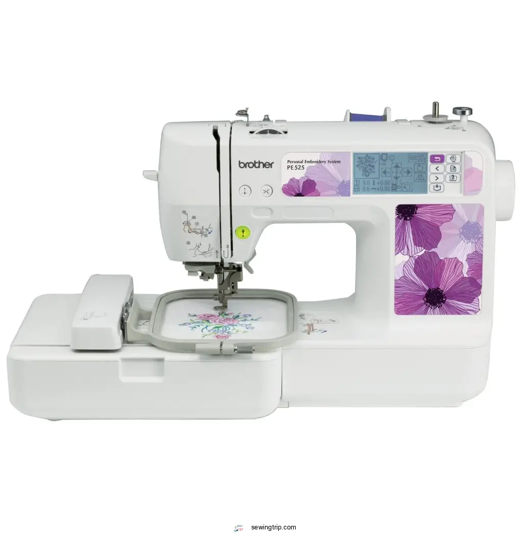 Brother PE525 Review - Embroidery Sewing Machine