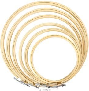 French Knot Embroidery Tutorial Video: Learn Step-by-Step With Ease 4 Caydo 6 Pieces Embroidery Hoop B07HCGVVTM