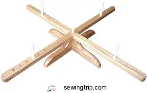 ChiaoGoo 1098 Amish Design Wooden Yarn Swift