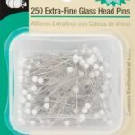Dritz 61 Glass Head Pins, B000YZANIK