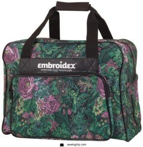 Floral Sewing Machine Carrying Case B0178BFHH4