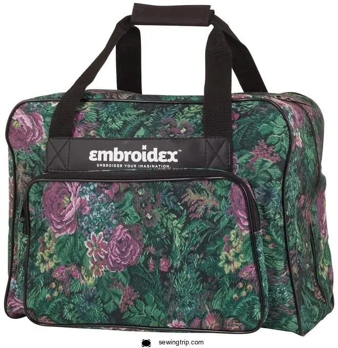 Floral Sewing Machine Carrying Case