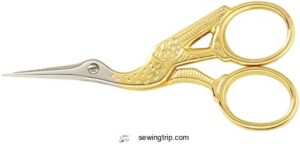 Sewing Without Seam Ripper: 5 Genius Tools & Techniques! 1 Gingher Stork Embroidery Scissors and
