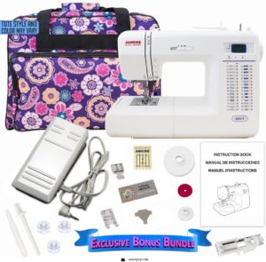 Janome 8077: a Comprehensive Review - Powerful, User-Friendly Sewing Machine 1 Janome 8077 Computerized Sewing Machine