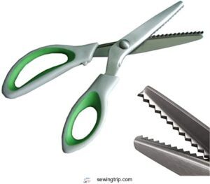 10 Best Fabric Scissors for Home Use: Features, Types & Care Tips 10 JISTL Green Pinking Shears Comfort B06XJT648N