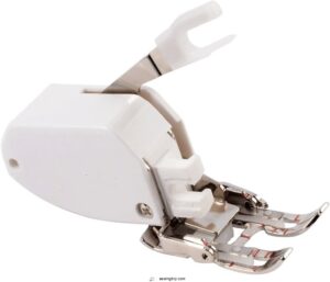 Zipper Foot Attachment Guide: Attach, Sew & Choose Right 8 Open Toe Walking Foot W/Guide B06Y312VHZ