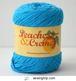 peaches creme cream cotton yarn