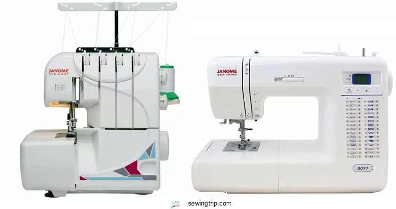serger versus sewing machine