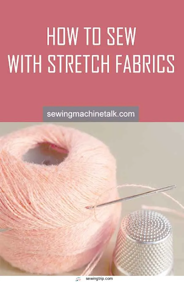 Stitches for stretchy fabric like jersey