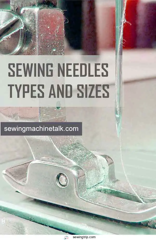 sewing machine needle types and sizes
