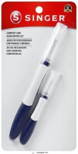 8 Best Seam Rippers for Quilting: Reviews, Types & How to Use 5 SINGER Comfort Grip Seam Ripper, B07KRWMSGY
