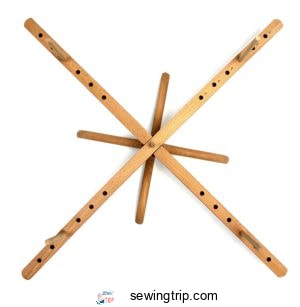 stanwood needlecraft tabletop amish style wooden yarn swift
