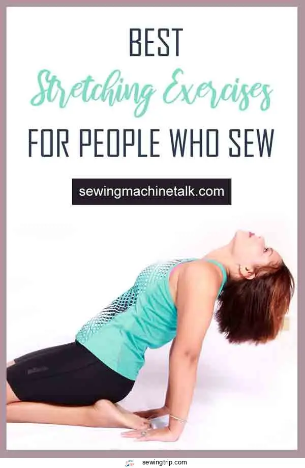 Stretching exercises for people who sew