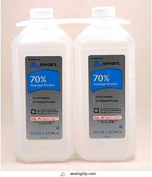 Swan 70% Rubbing Alcohol 2x32oz