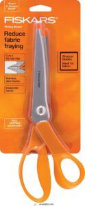 Preventing Fraying Without Serger: 6 Easy Ways to Stop Fabric Edges 1 Fiskars 12-94458697WJ Pinking Shears, 8 B000AXI856