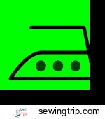 high heat ironing symbol