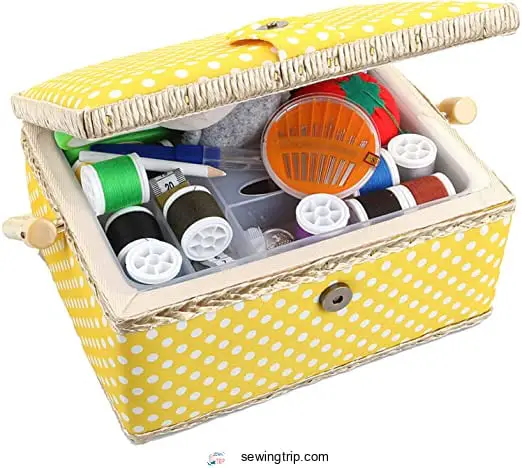 Large Sewing Box with Accessories