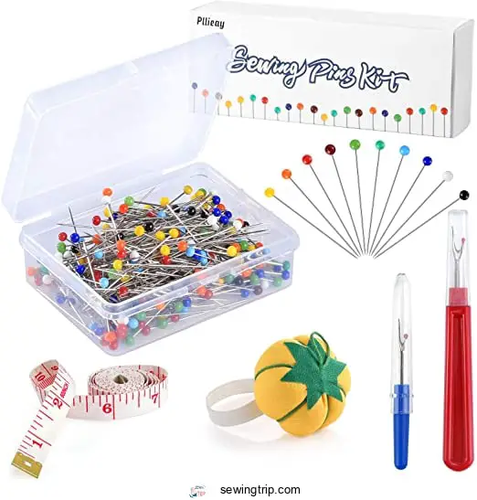 Pllieay 250 Pieces Sewing Pins